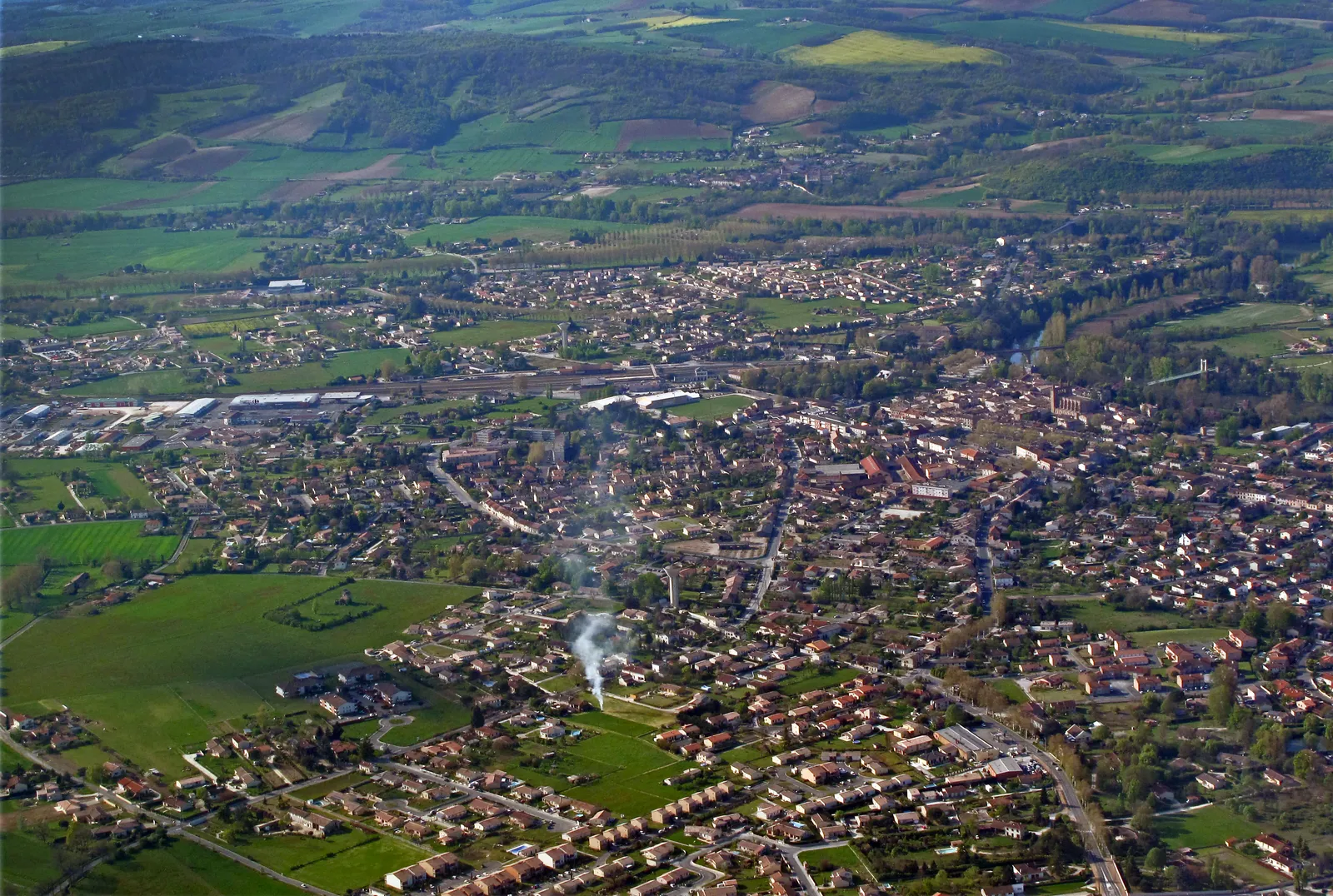 Saint-Sulpice-la-Pointe, carrefour Toulouse-Albi